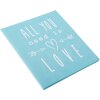 Goldbuch svatební deník All you need is love Tyrkysová 23x25 cm 44 stran