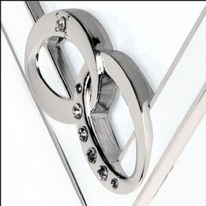 Kovový fotorámeček MARIAGE 10x15 cm