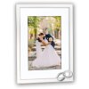 Kovový fotorámeček MARIAGE 10x15 cm