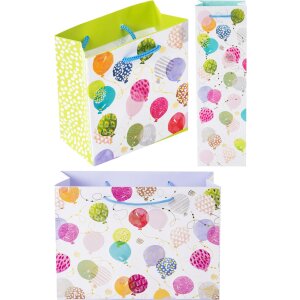 Goldbuch Dárková taška Happy Balónky s reliéfem ve 4 velikostech