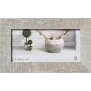 Dřevěný rám Walther Home světle šedý 10x20 cm