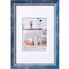 Rám na obrazy Walther Chalet blue 30x40 cm s paspartou 20x30 cm