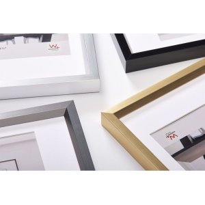 Plastový rám Steel Style 40x60 cm černý