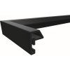 Plastový rám Walther Steel Style 50x60 cm stříbrný s paspulkou 40x50 cm