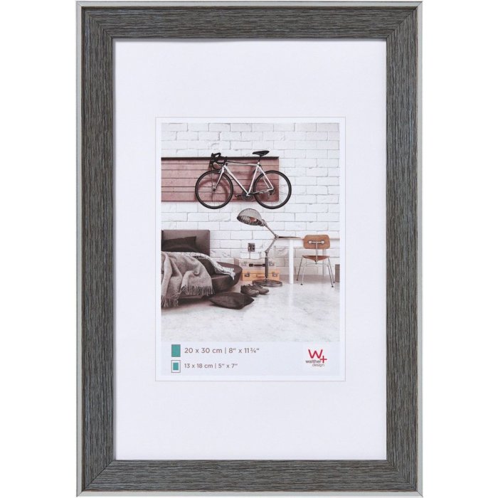 Rám na obraz Walther Bohemian 50x70 cm šedý