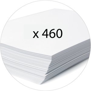 Exacompta A4 Premium PVC 50 mm dvoukroužkový pořadač extra široký