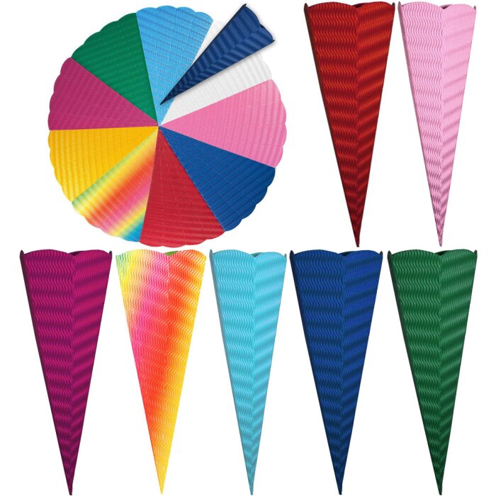 Goldbuch Zásuvka školní tašky z 3D vlnitého papíru 41 cm nebo 68 cm