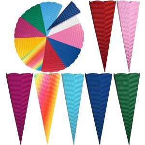 Goldbuch Bastelzuschnitt Schultüte 3D Wellpappe 41...