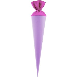 Goldbuch Bastelschultüte 70 cm lila
