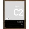 Nielsen hliníkový rám C2 struktura ořech matný 15x20 cm