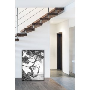 Hliníkový rám Classic stříbrný matný 60x84 cm