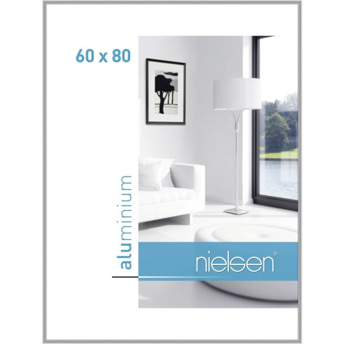 Hliníkový rám Nielsen Classic silver 60x80 cm