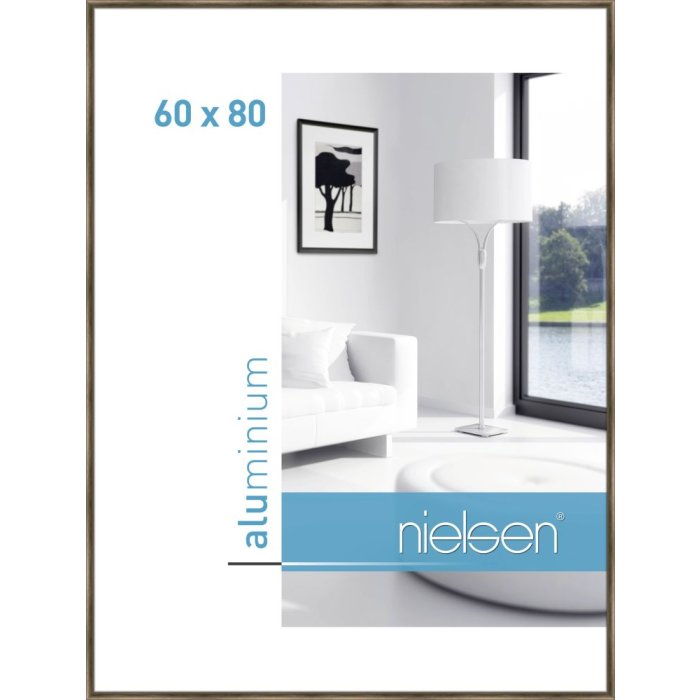 Nielsen hliníkový rám Classic structure ořech 60x80 cm