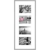 Nielsen hliníkový rám Gallery Junior stříbrný 4 fotografie 10x15 cm (25x60 cm)