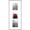 Hliníkový rám Gallery Junior stříbrný 3 fotografie 13x18 cm