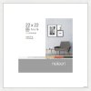 Nielsen hliníkový rám Pixel 22x22 cm bílý lesklý