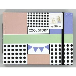 Knižní album Cool Story, 18x13 cm, 20 hnědých stran