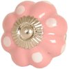 Nábytková klika ve tvaru květiny 4 cm - různé vzory