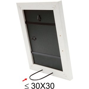 Rámeček na obraz bílé dřevo S43XF