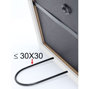 Deknudt obrazový rám S45HF1 bílý barokní rám