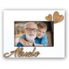 Fotorámeček Abuelo 10x15 cm bílý