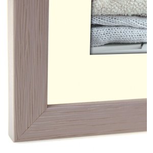 Dřevěný rám Regent 30x30 cm taupe