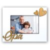 ZEP Dřevěný fotorámeček grandpa 10x15 cm bílý