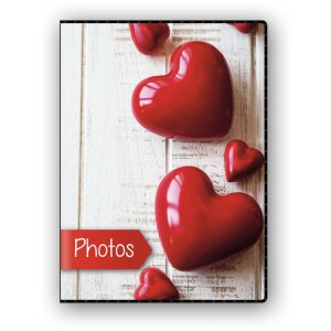 ZEP slip-in album Cuore měkká vazba 40 fotografií 13x19 cm laminovaný umělecký tisk