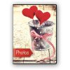 ZEP slip-in album Cuore měkká vazba 40 fotografií 13x19 cm laminovaný umělecký tisk