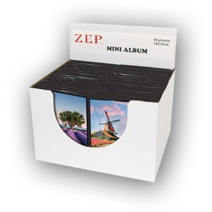 ZEP slip-in album Viaggio 13x19 cm měkká vazba na 40 fotografií černé vnitřní stránky