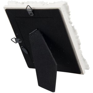 Fotorámeček Clayre & Eef 2F0506 - 10x2x12 cm - 6x9 cm bílý, prošlý
