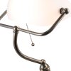 Stolní lampa bílá Clayre & Eef 5LL-5100W - 27x23x42 cm E27 - Max. 1x 60Watt bílá