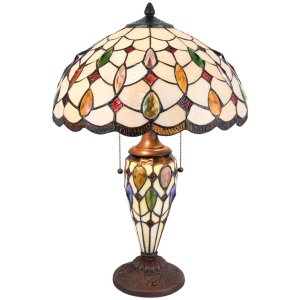 Stolní lampa Tiffany Clayre & Eef 5LL-5182 -...