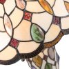 Stolní lampa Tiffany Clayre & Eef 5LL-5182 - Ø 40x60 cm E27- Max.2x60 W - E14 - Max.1x15W multi