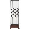 Stolní lampa Tiffany Clayre & Eef 5LL-5888 - 12x12x36 cm E14 - max. 25 W bílá