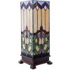 Stolní lampa Tiffany Clayre & Eef 5LL-5907 - 17x17x44 cm - E27-Max.1x40 Watt multi