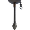 Závěsná lampa Clayre & Eef 5LL-82 - 15x15x33 cm - E27-60W hnědá