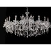 Lustr Clayre & Eef 5LL-CR63 - 18 světel 64xØ 120 cm 18x E14-40w transparentní