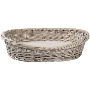 Clayre & Eef 5RO0388 Hundebett 74x57x19 cm Grau...