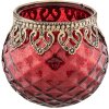 Stojánek na čaj Clayre & Eef 6GL2219R - Ø 10x10 cm červený