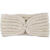Pletená čelenka do vlasů Clayre & Eef JZHB0087N - 22x12 cm přírodní barva