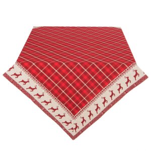 Ubrus Clayre & Eef NOC03 - 130x180 cm červený