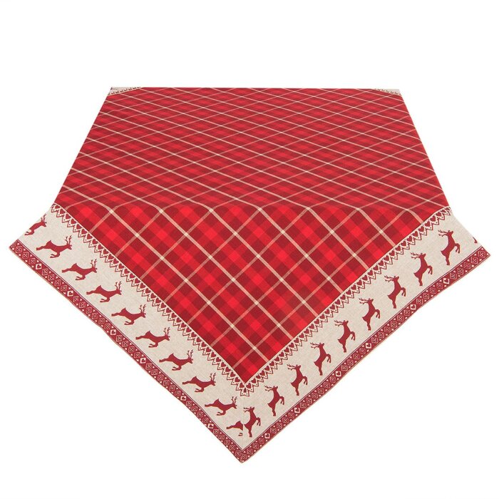 Ubrus Clayre & Eef NOC05 - 150x250 cm červený