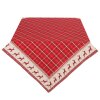 Ubrus Clayre & Eef NOC05 - 150x250 cm červený