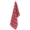 Kuchyňská utěrka Clayre & Eef NOC42C-3 - 50x85 cm červená