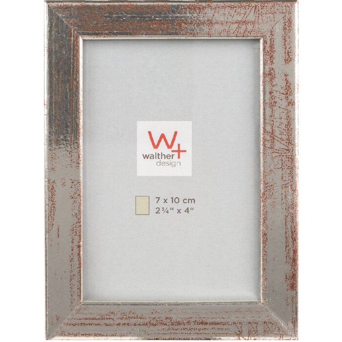 Dřevěný rámeček Peppers 7x10 cm stříbrný