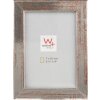 Dřevěný rámeček Peppers 7x10 cm stříbrný