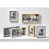 Galerijní rám Rustic 3 fotografie 10x15 cm přírodní