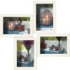Galerijní rám Rustic 4 fotografie 10x15 cm bílý