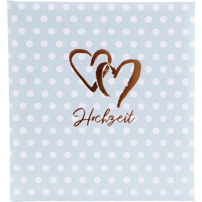 Goldbuch svatební deník heart to heart rose gold 23x25 cm 44 stran